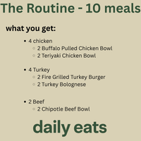 The Routine - 10 meals