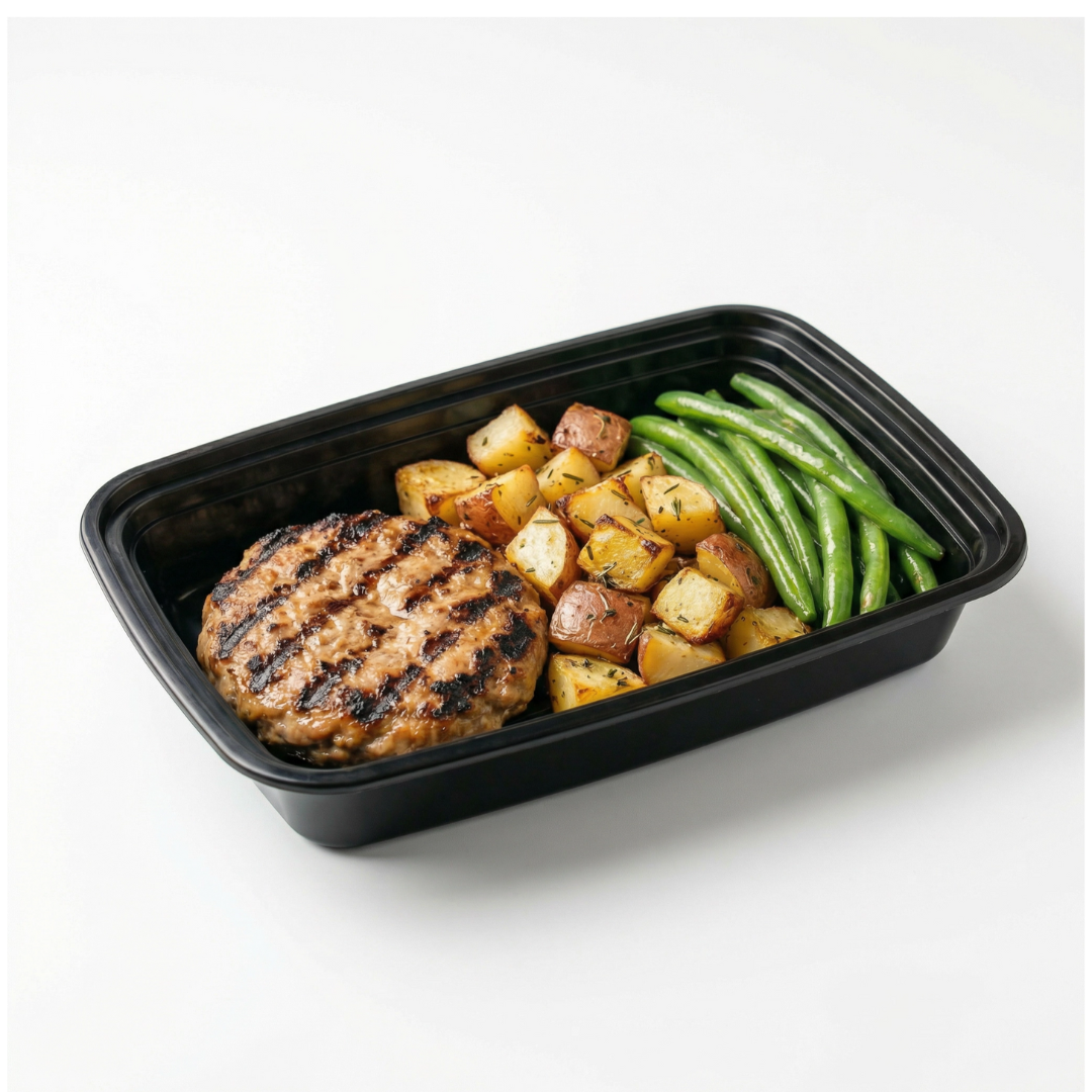 The Lean Turkey Burger Bowl