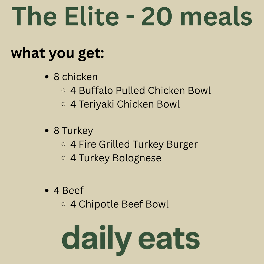 The Elite - 20 meals