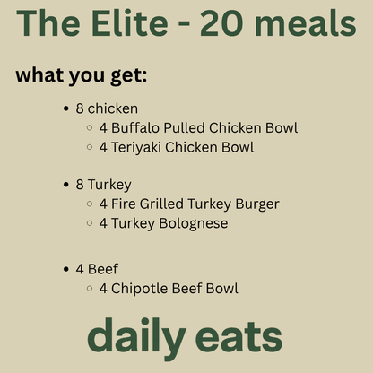 The Elite - 20 meals