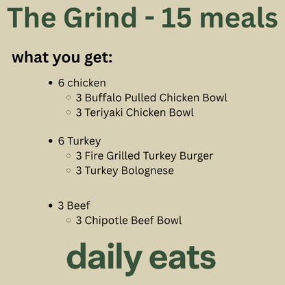 The Grind - 15 meals