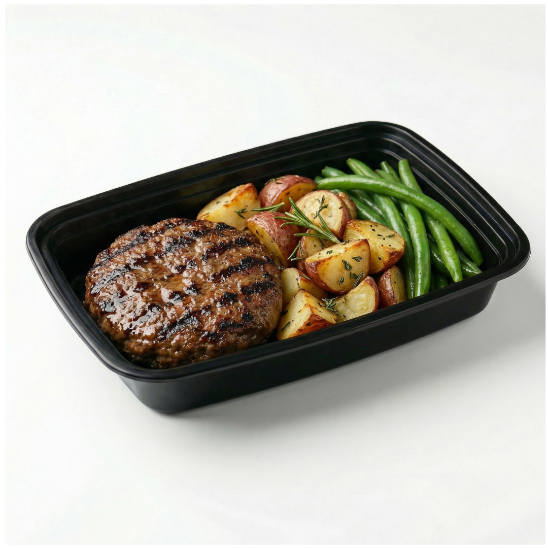 The Classic Beef Burger Bowl