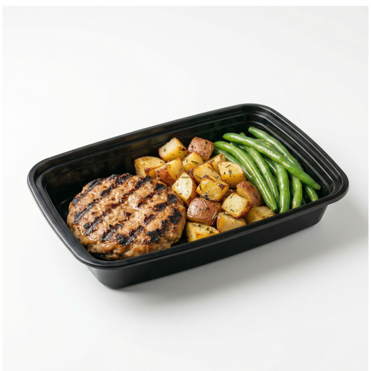 The Lean Turkey Burger Bowl